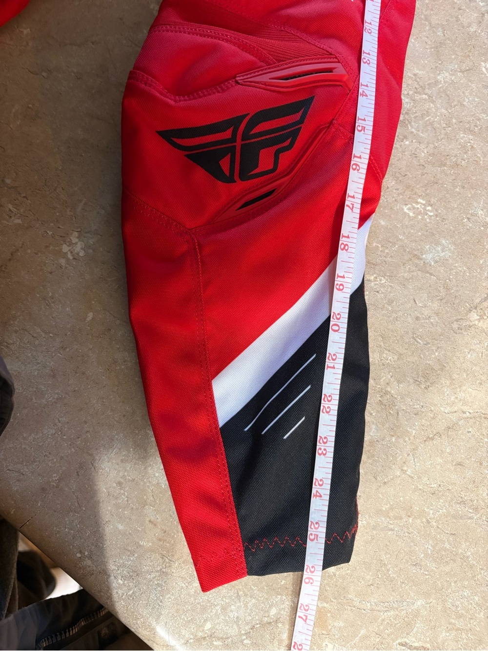 Fly Racing Kids Red Motocross Pants - Picture 3 of 5